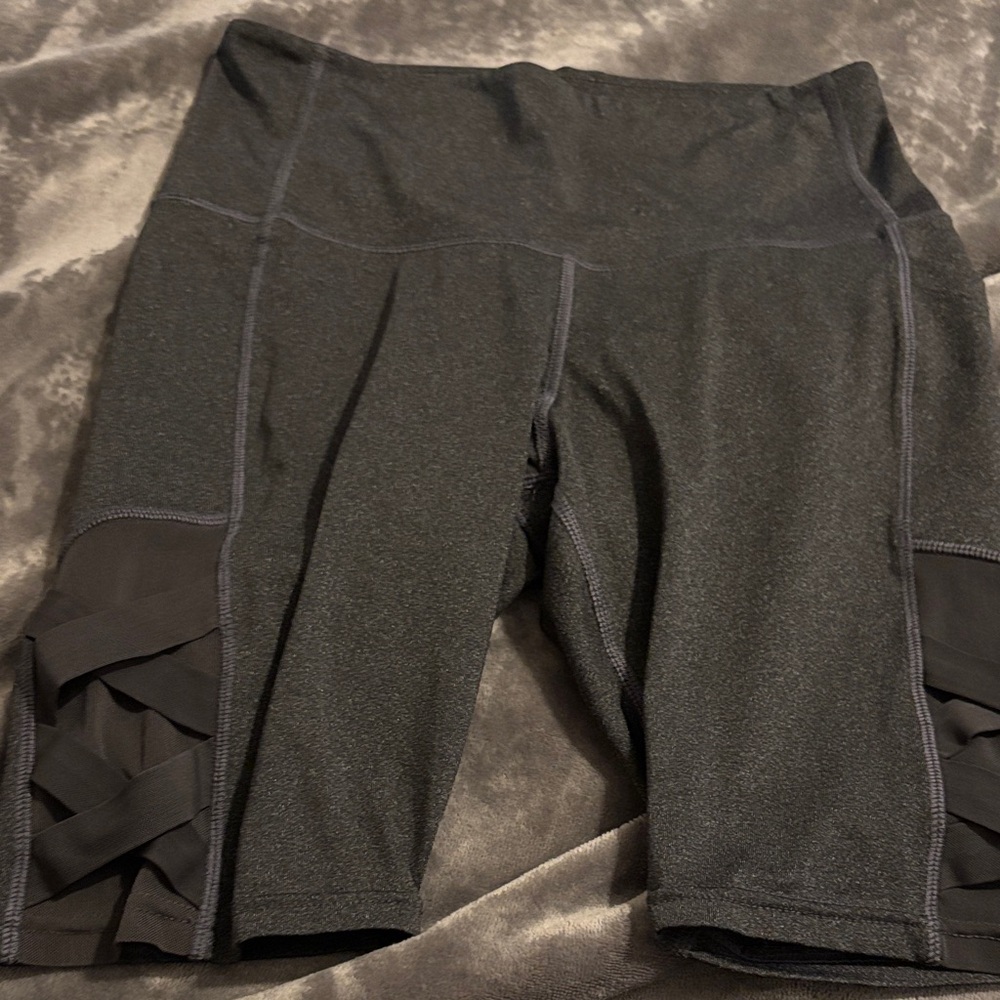 TKO Women's Gray Biker Shorts